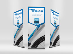 E BIKE Roll-Up Display